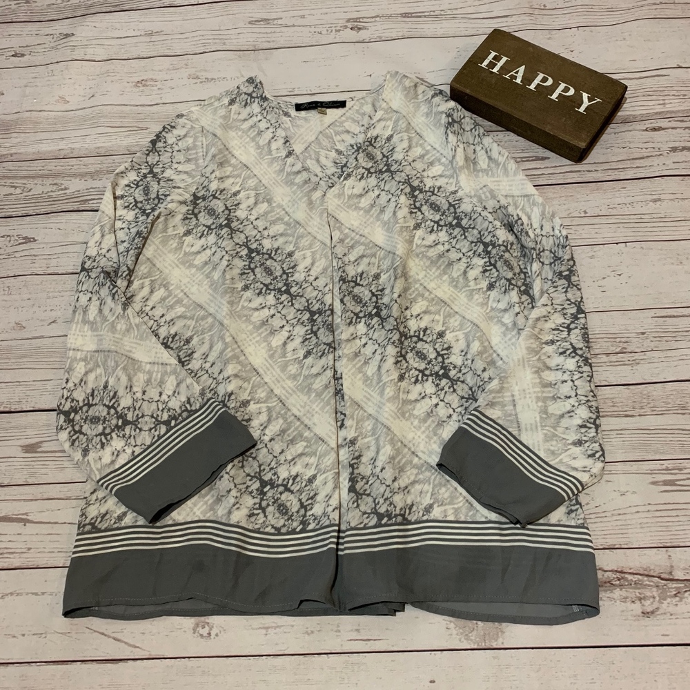 Rose and Olive blouse size large